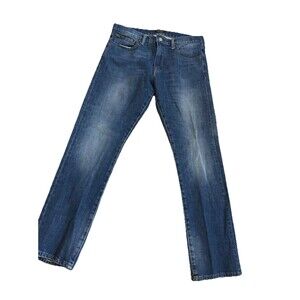 Polo Ralph Lauren The Varick Slim Jeans Mens 34x32 Blue Medium Wash Straight EUC